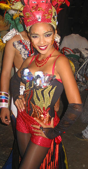 Attractive Barranquialla carnival women