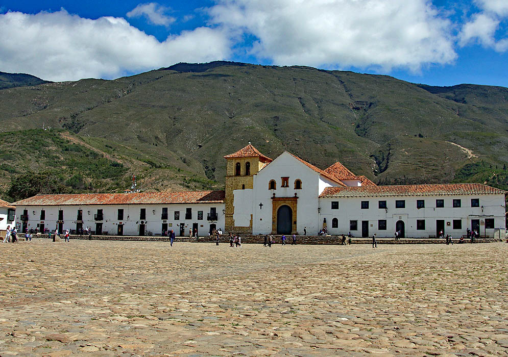 Villa de Leyva parroquial church 