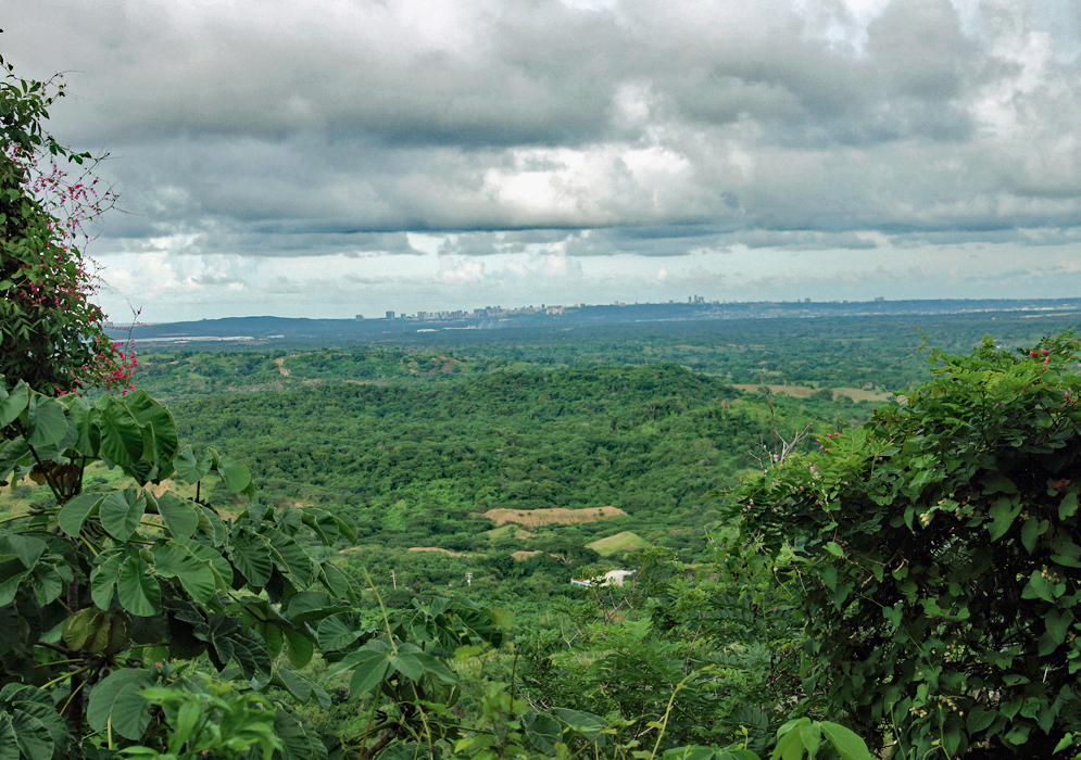 A view of Barranquilla from Tubara