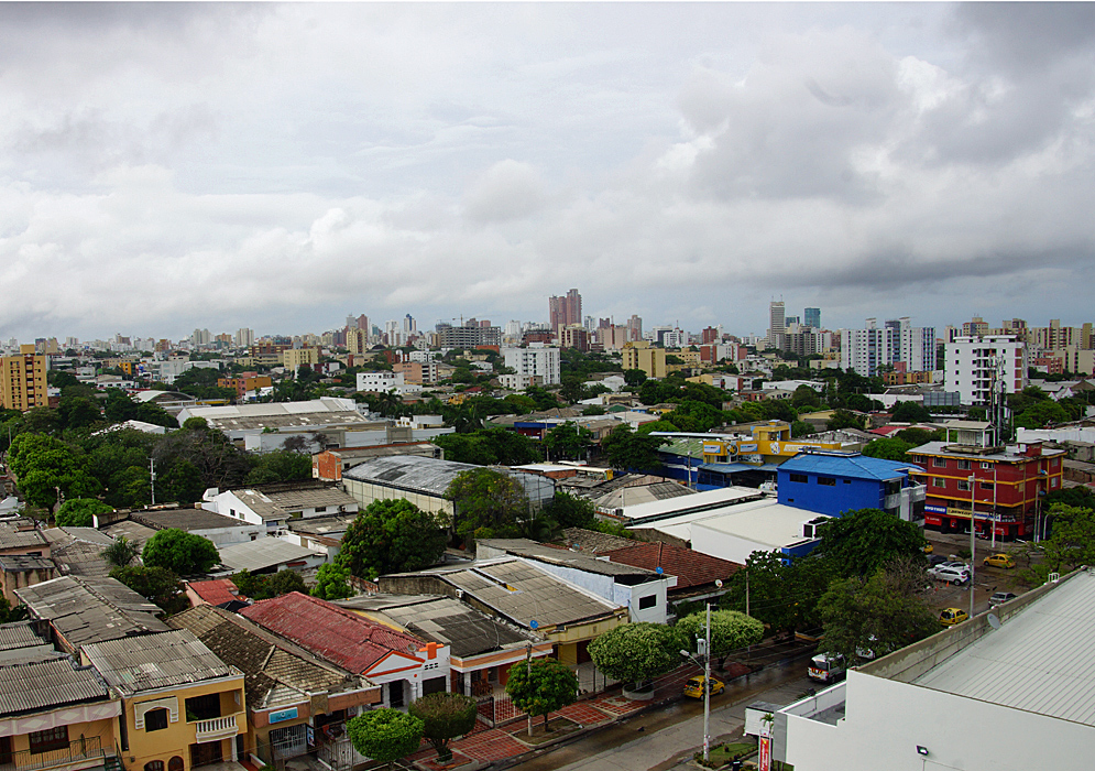 Barranquilla Under Clouds North-central Barranquilla under cloudy skies