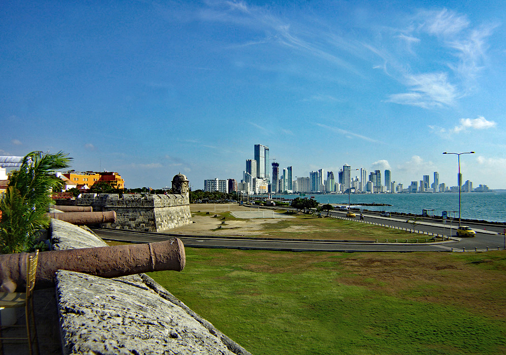Cartagena city view 