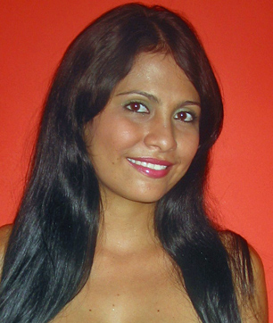 Attractive Colombian Woman An attractive Colombian woman with straight black hair and a confident smile representing profiless from 35 years old to 39 years