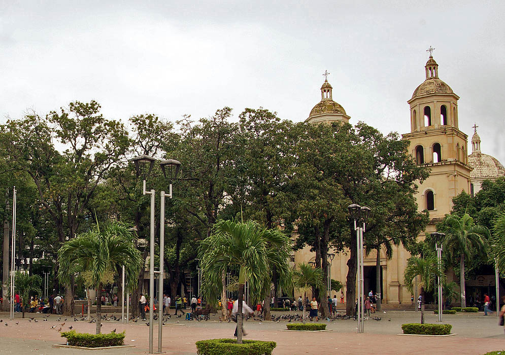 Church and plaza