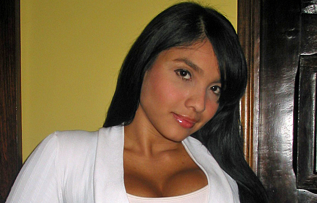 A buxom South American woman